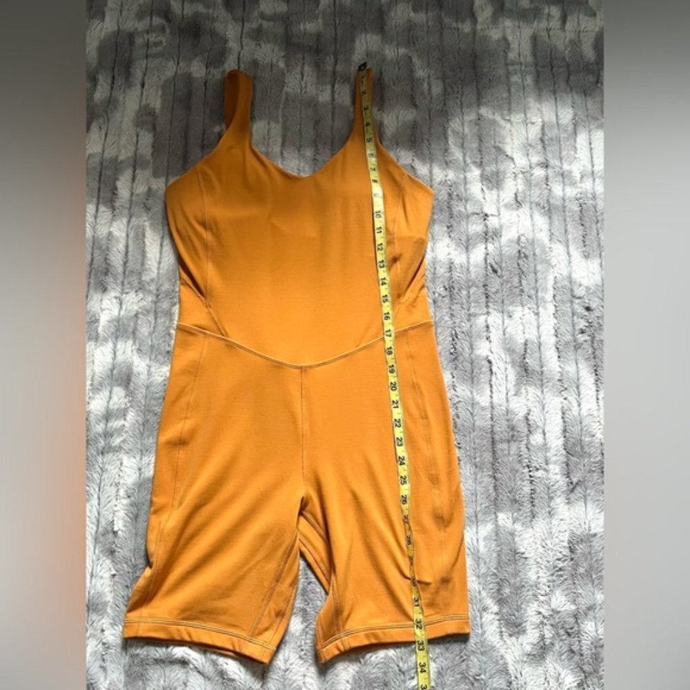 2022 Lululemon Align Onesie 8" Size 10 - Picture 6 of 7